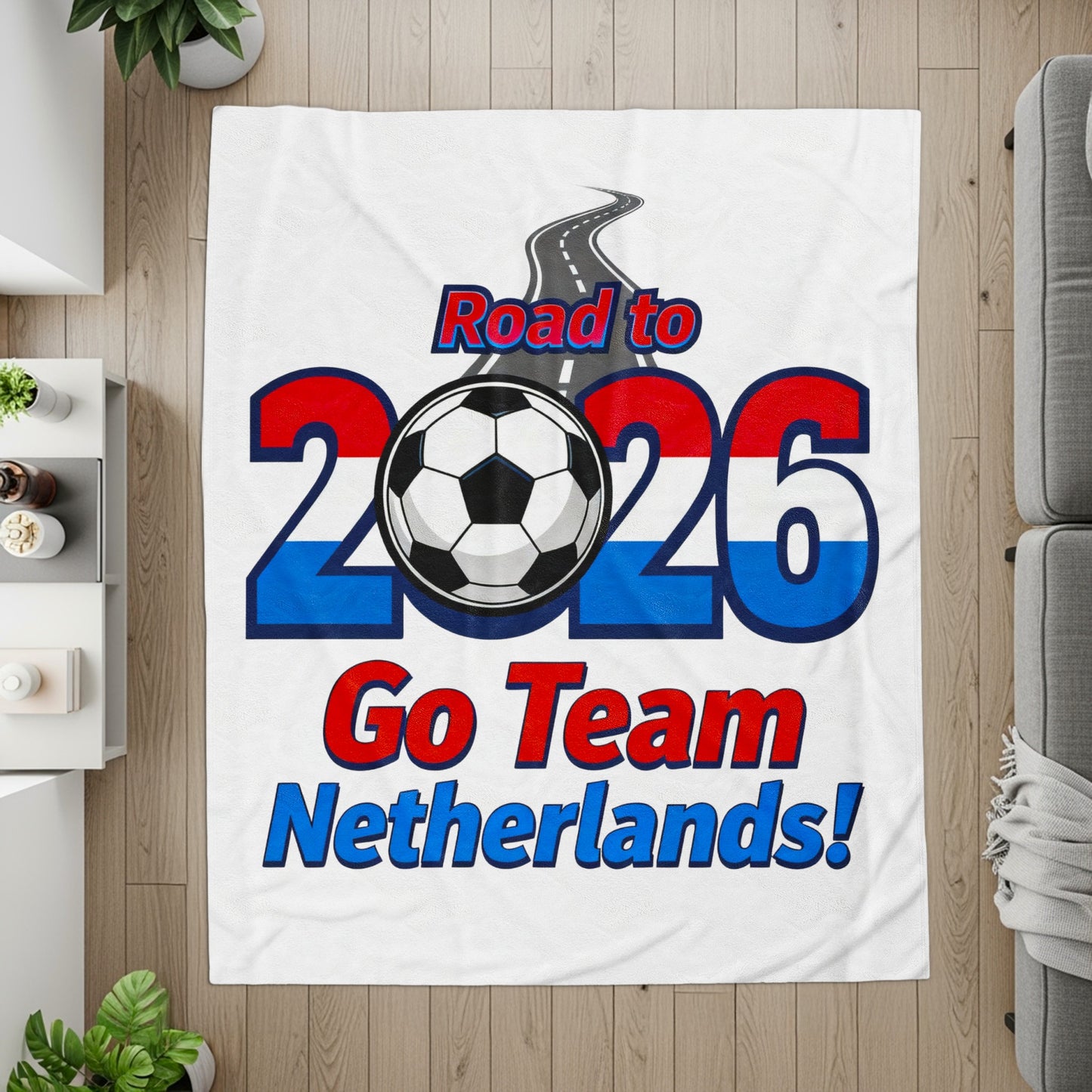 Road to 2026 Go Team Netherlands Blanket
