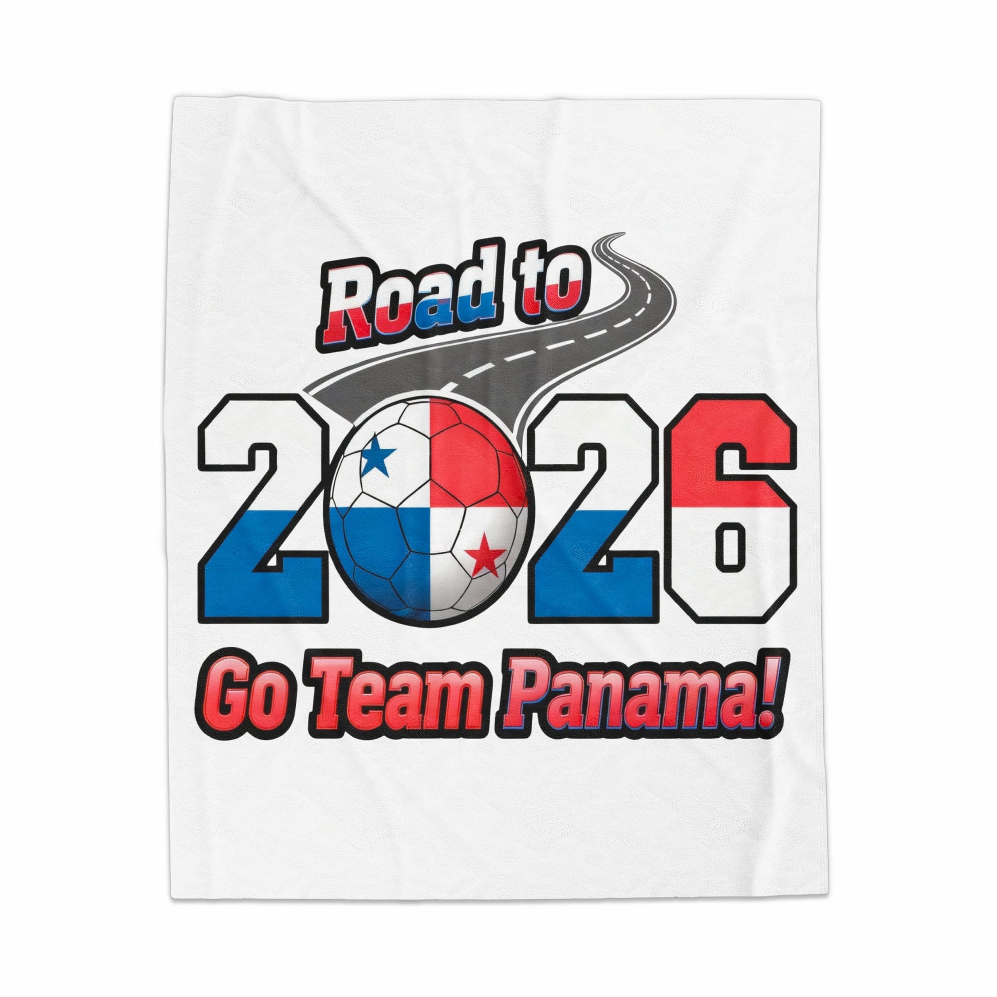 Road to 2026 Go Team Panama Throw Blanket