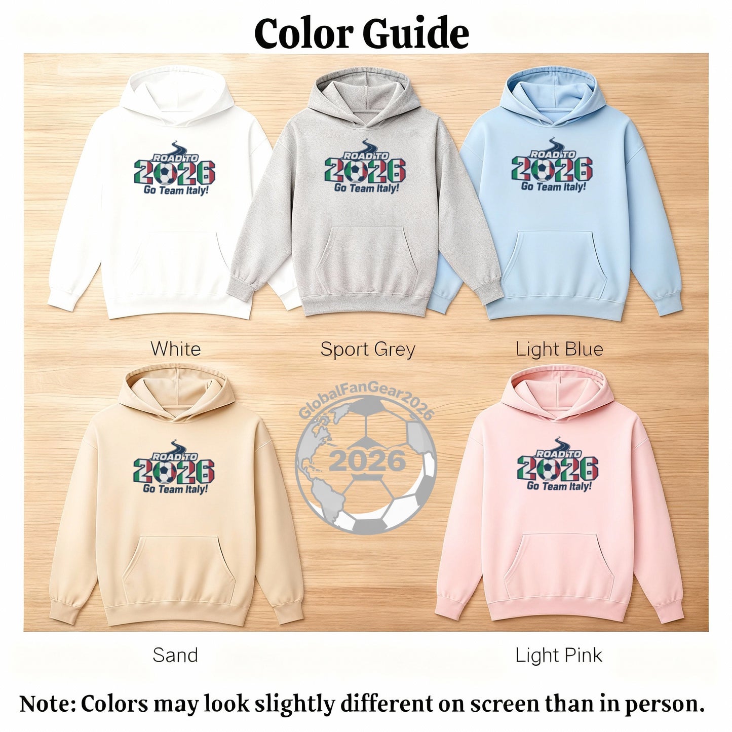 Road to 2026 Go Team Italy Sport Hoodies