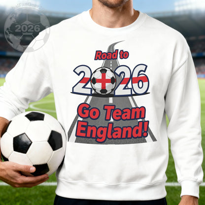 Road to 2026 Go Team England sweatshirt