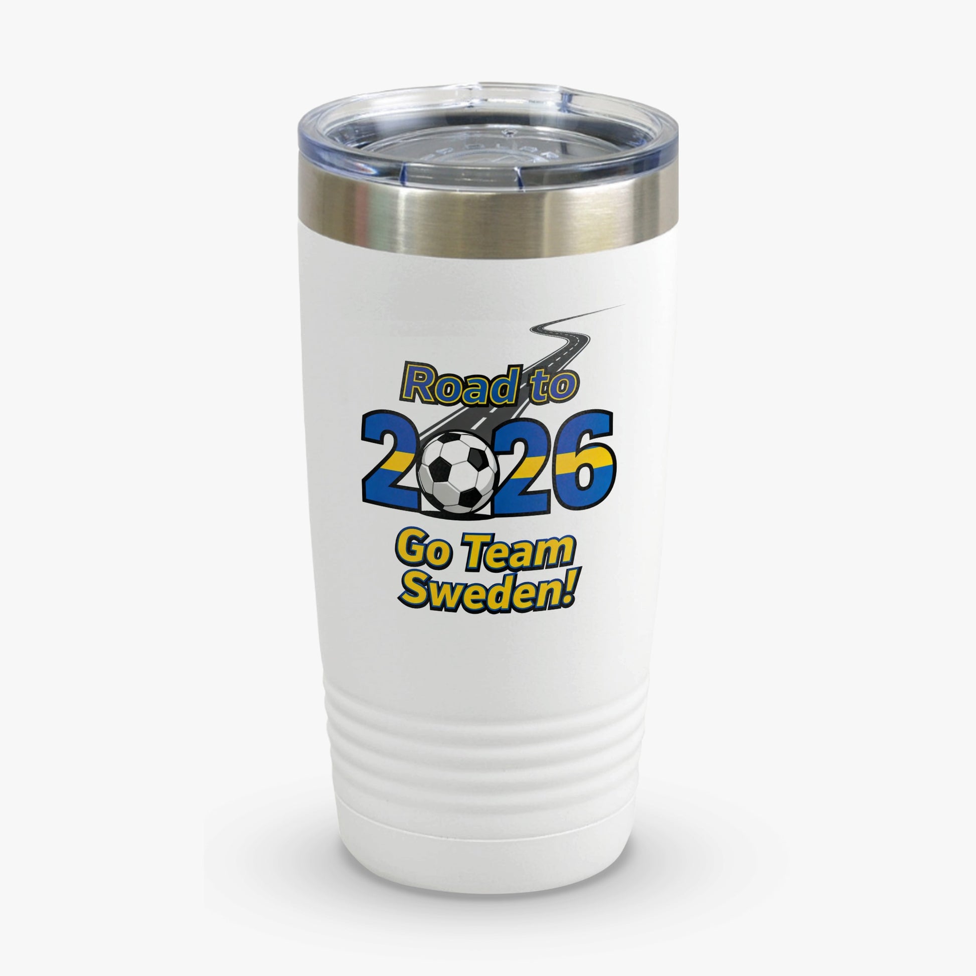 Road to 2026 Go Team Sweden Travel Tumbler