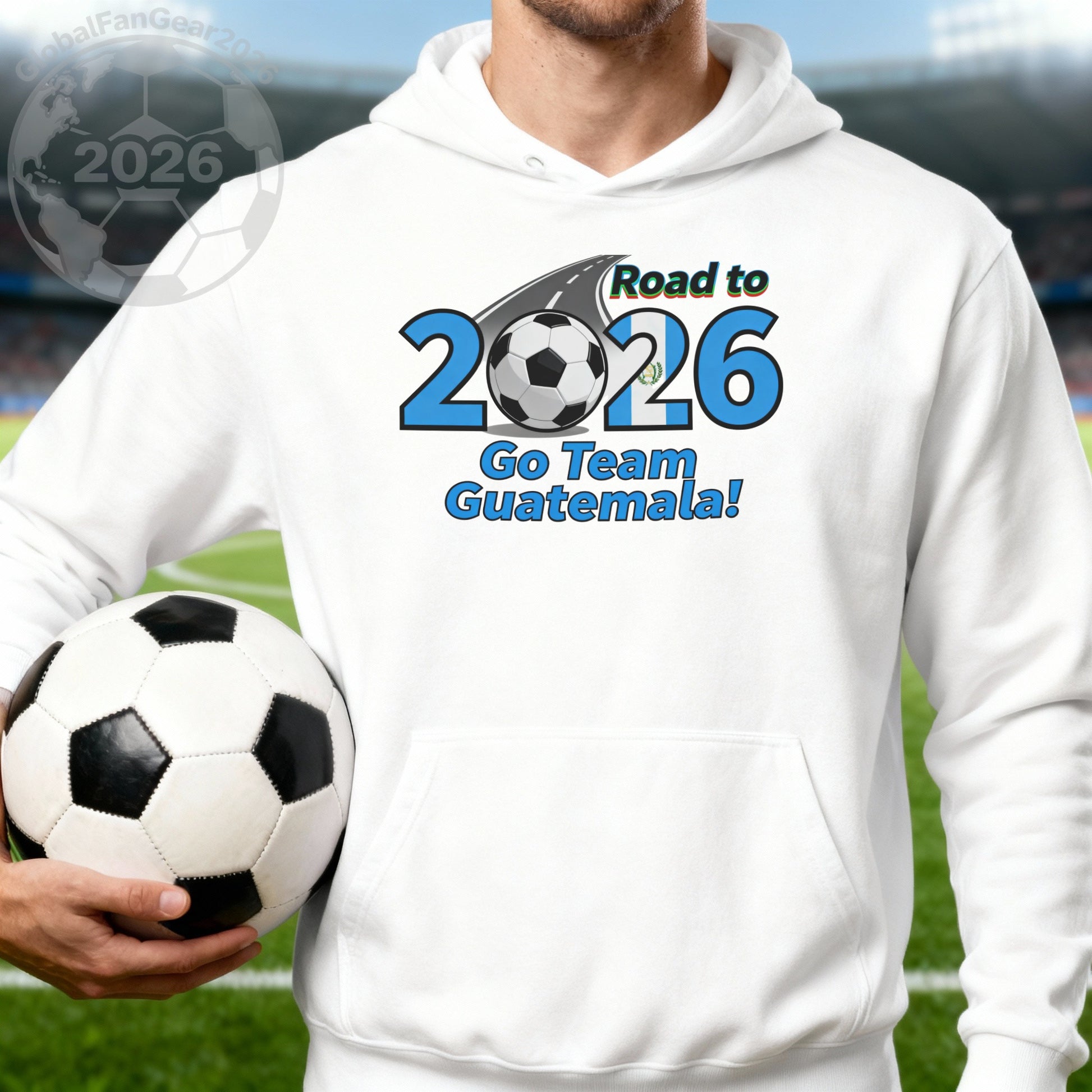 Road to 2026 Go Team Guatemala! hoodie
