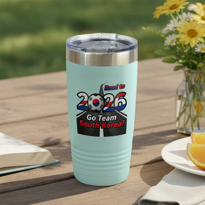 Road to 2026 Go Team South Korea Travel Tumbler