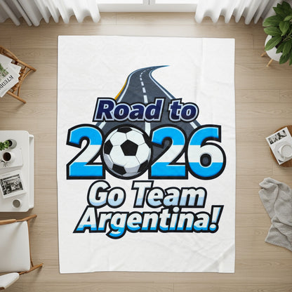 Road to 2026 Go Team Argentina Blanket