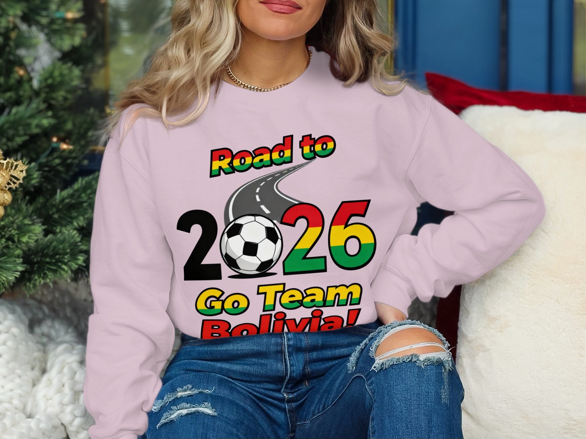 Road to 2026 Go Team Bolivia sweatshirt