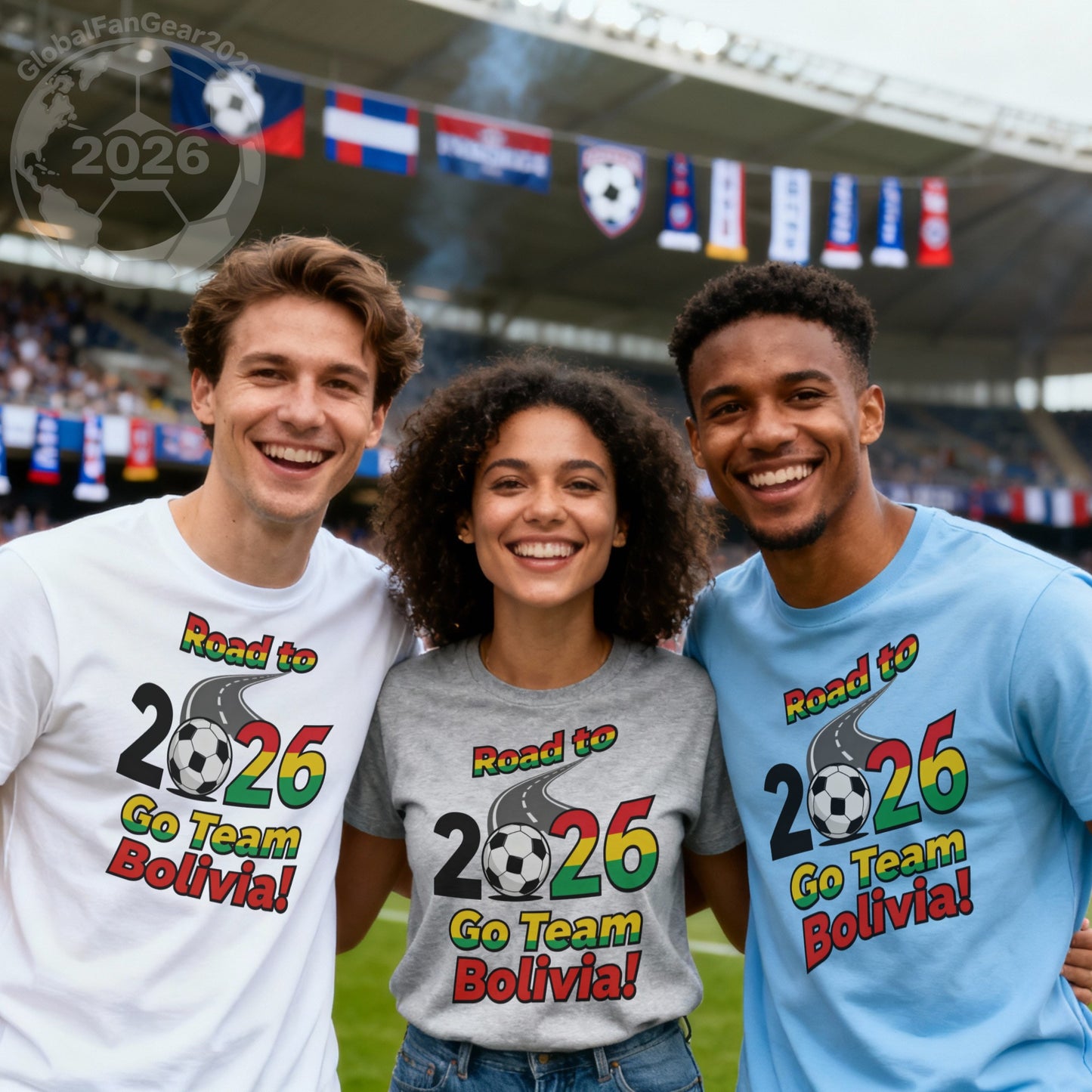 Road to 2026 Go Team Bolivia cheering product