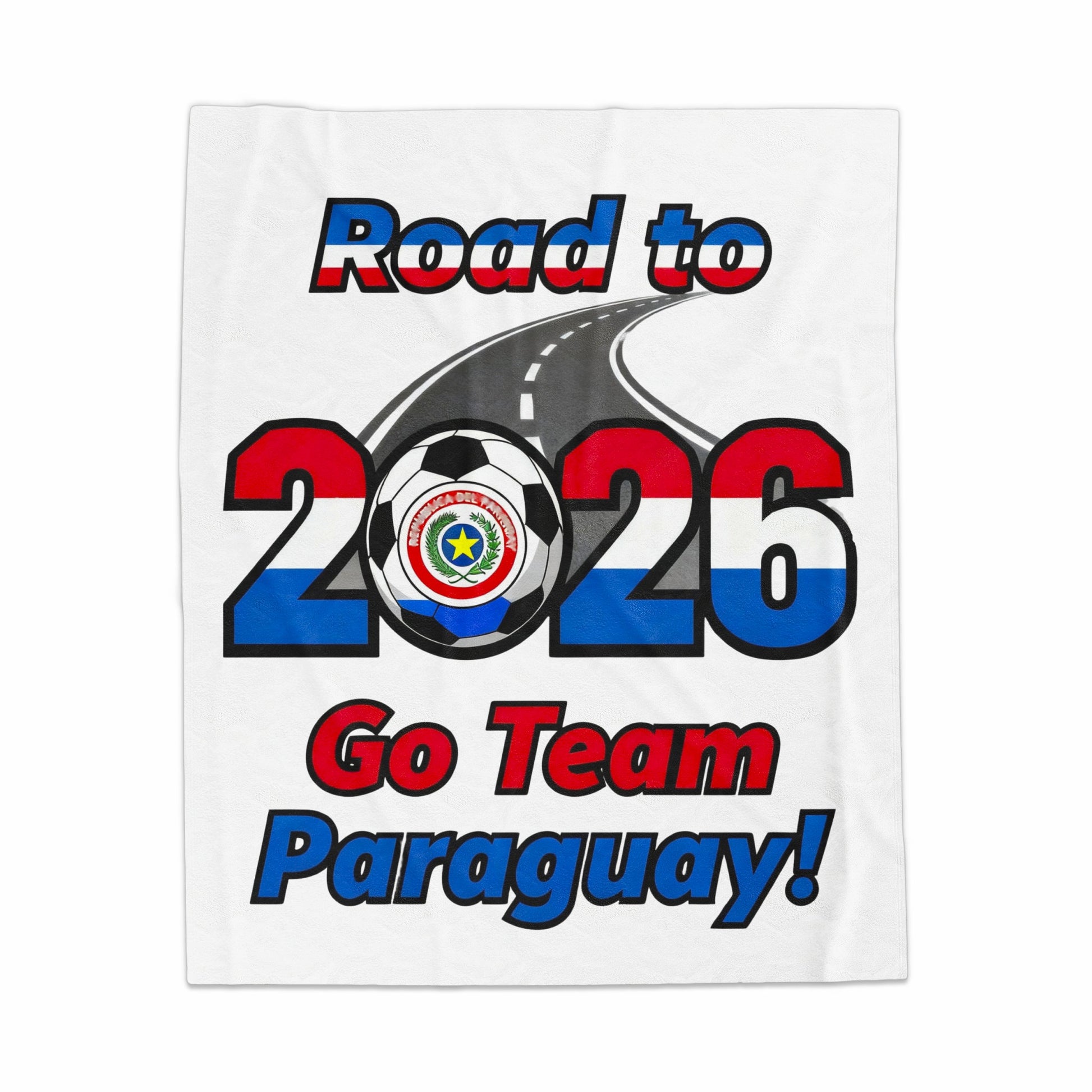 Road To 2026 Go Team Paraguay Enthusiast Towel