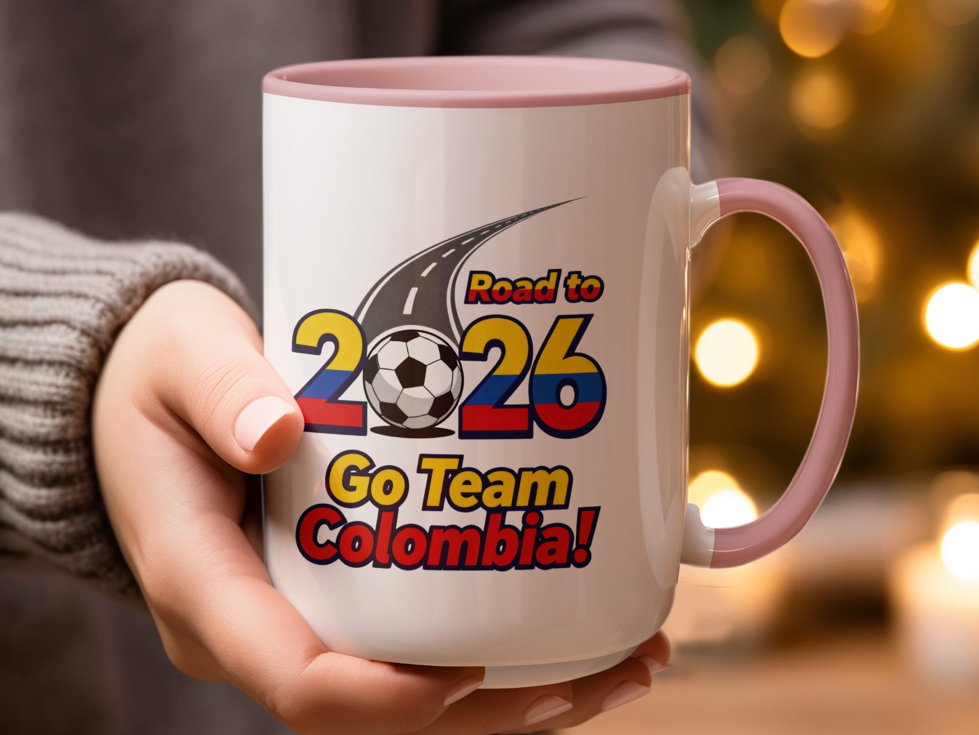 Road to 2026 Go Team Colombia mug