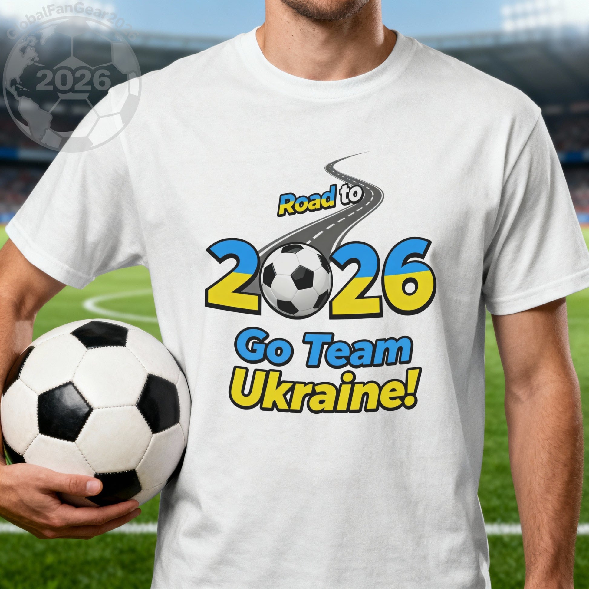 Road to 2026 Go Team Ukraine T-Shirt