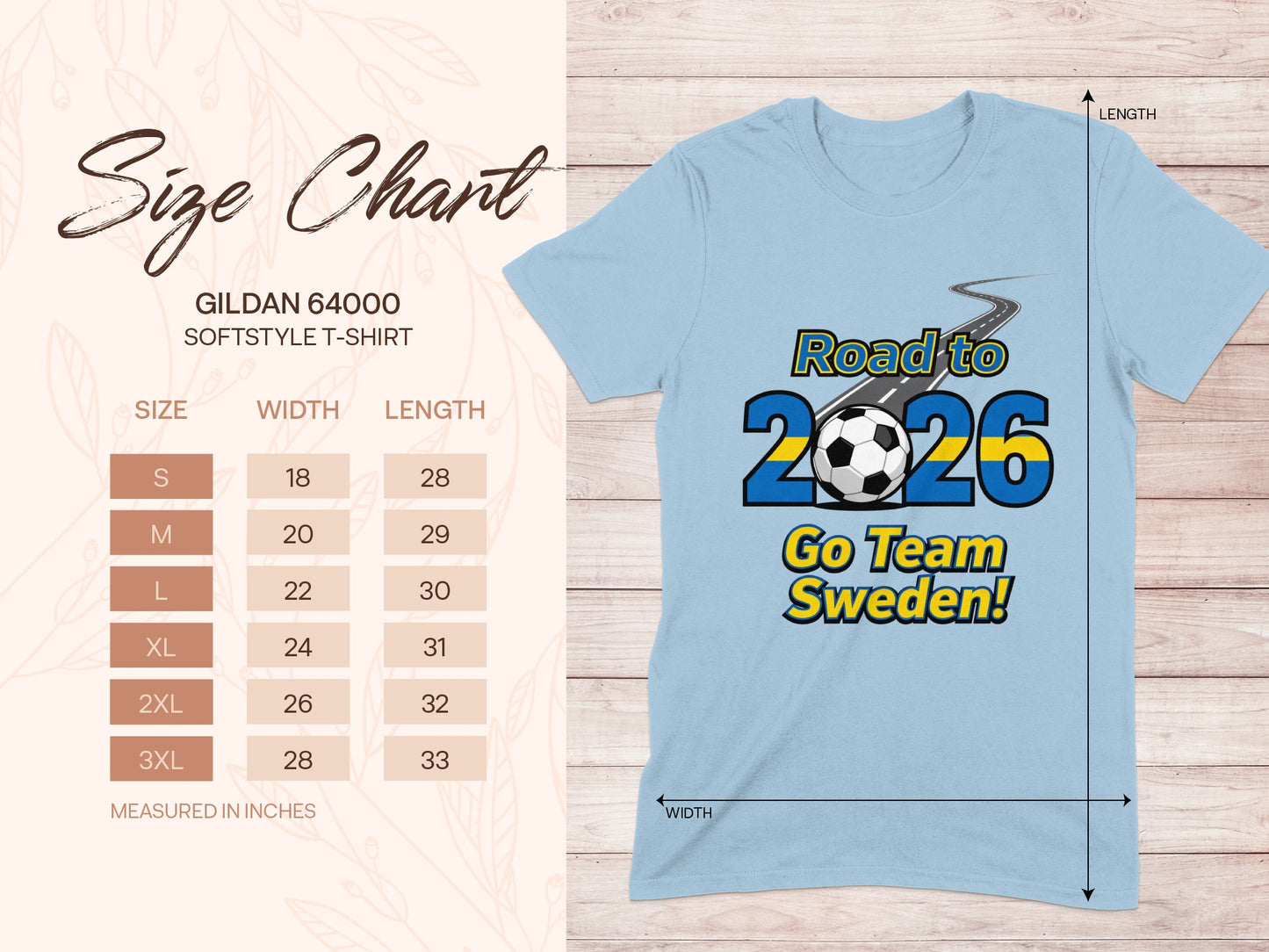 Road to 2026 Go Team Sweden! product