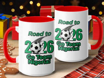 Road to 2026 Go Team Nigeria mug