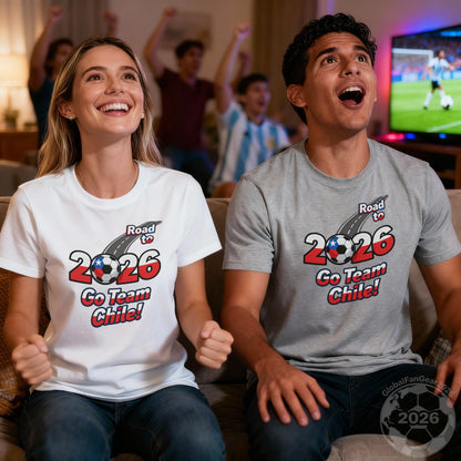 2026 Go Team Chile Football Celebration Shirt
