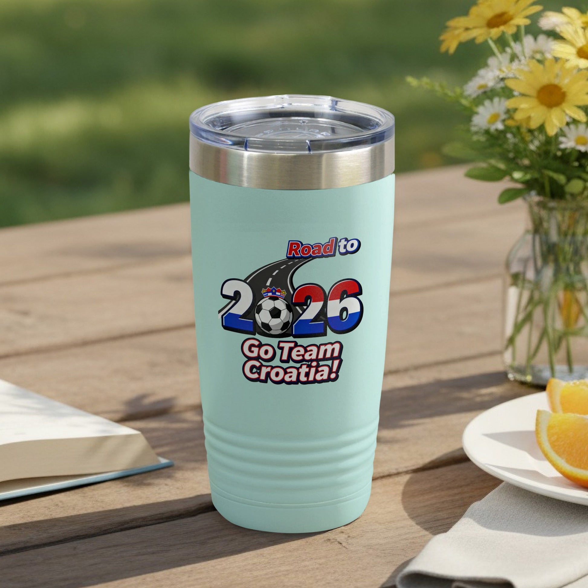 Road to 2026 Go Team Croatia Travel Mug