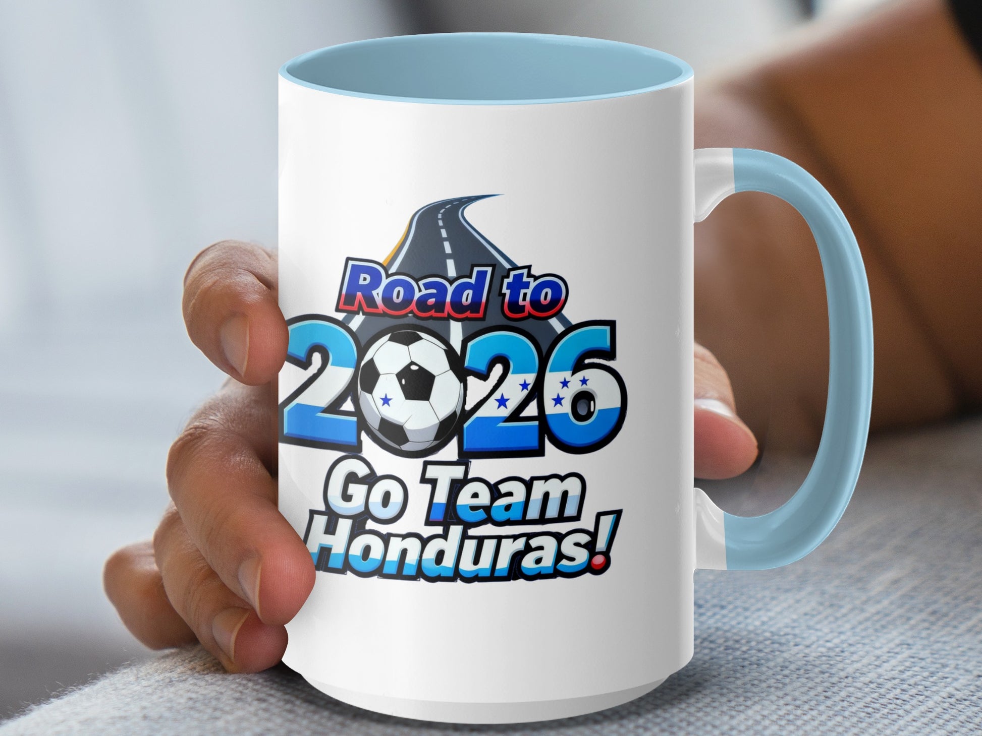 Road to 2026 Go Team Honduras Soccer Mug