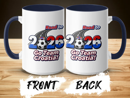 Road to 2026 Go Team Croatia Mug