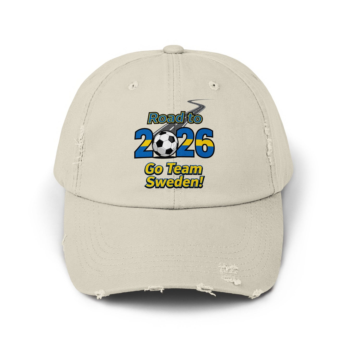 Road to 2026 Go Team Sweden slogan cap