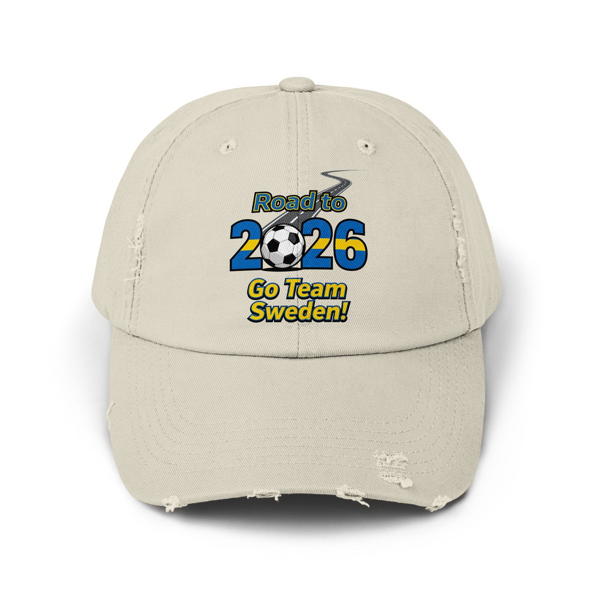 Road to 2026 Go Team Sweden slogan cap