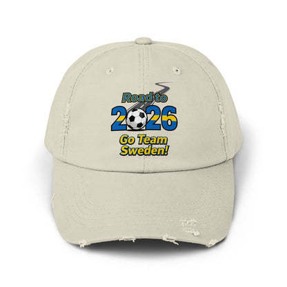 Road to 2026 Go Team Sweden slogan cap