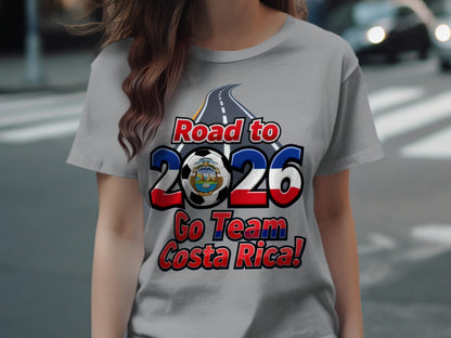 Road to 2026 Go Team Costa Rica T-shirt