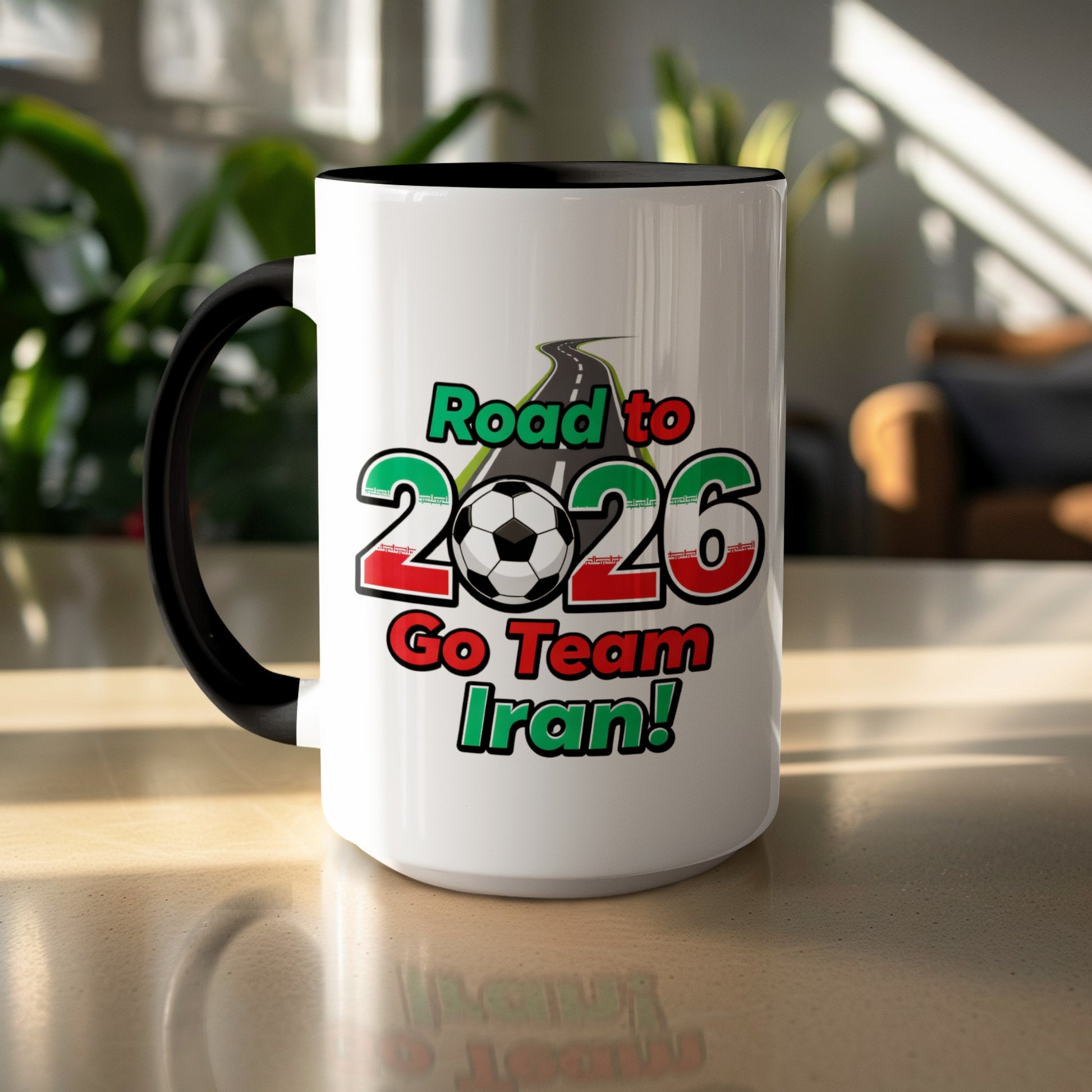 Road to 2026 Go Team Iran Mug