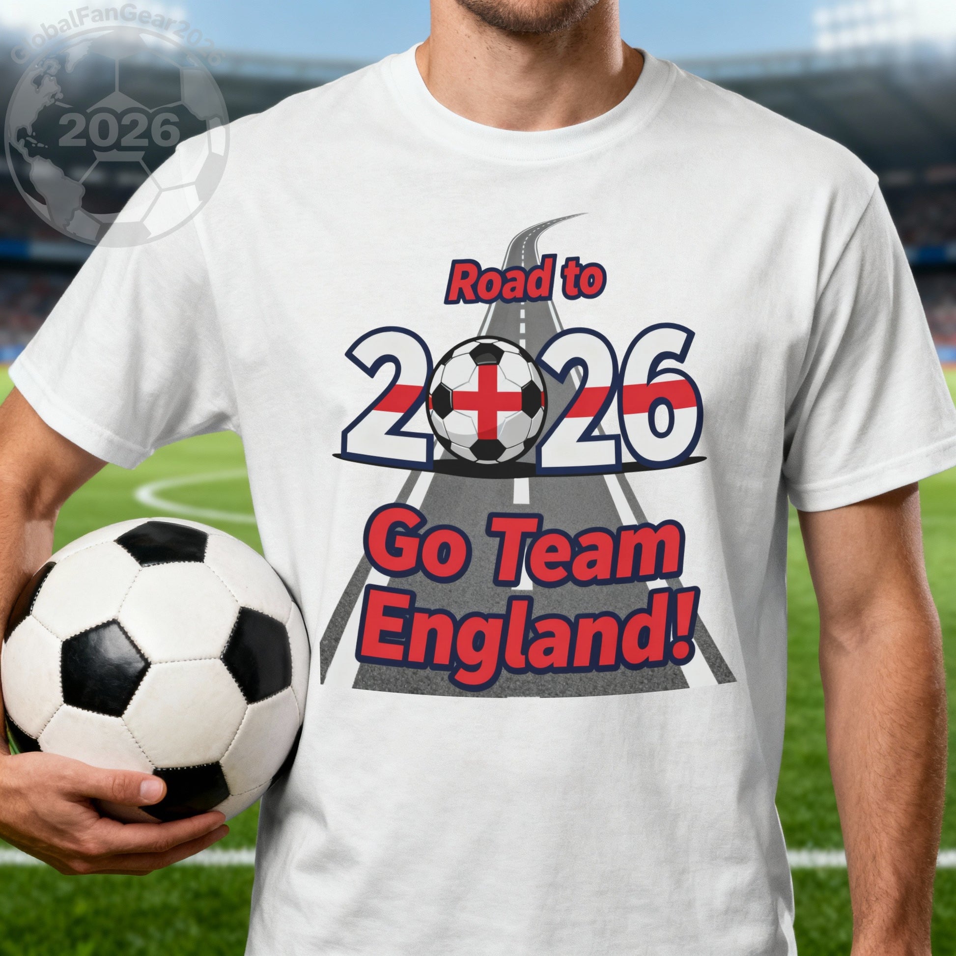 Road to 2026 Go Team England T-shirt