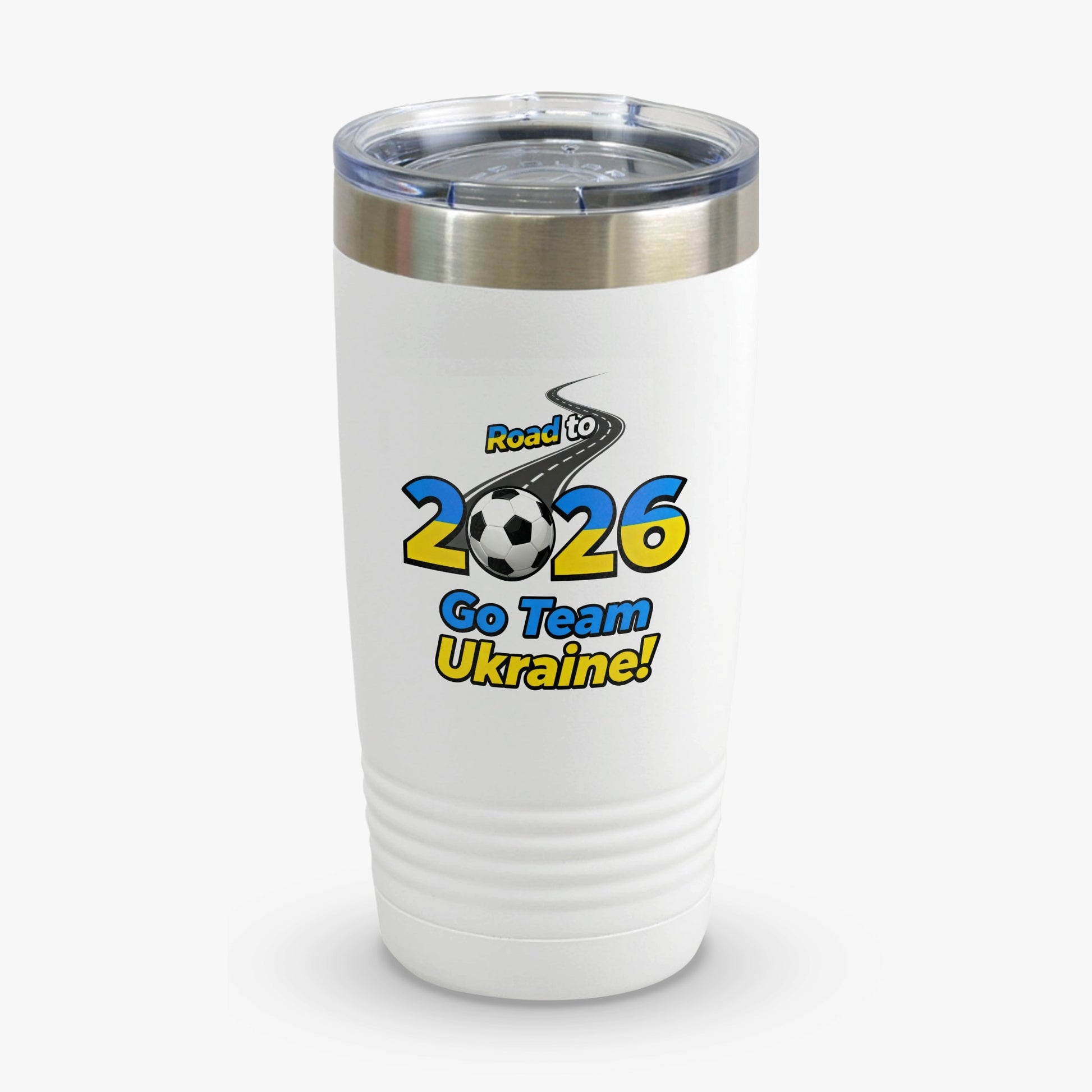 Road to 2026 Go Team Ukraine Travel Tumbler