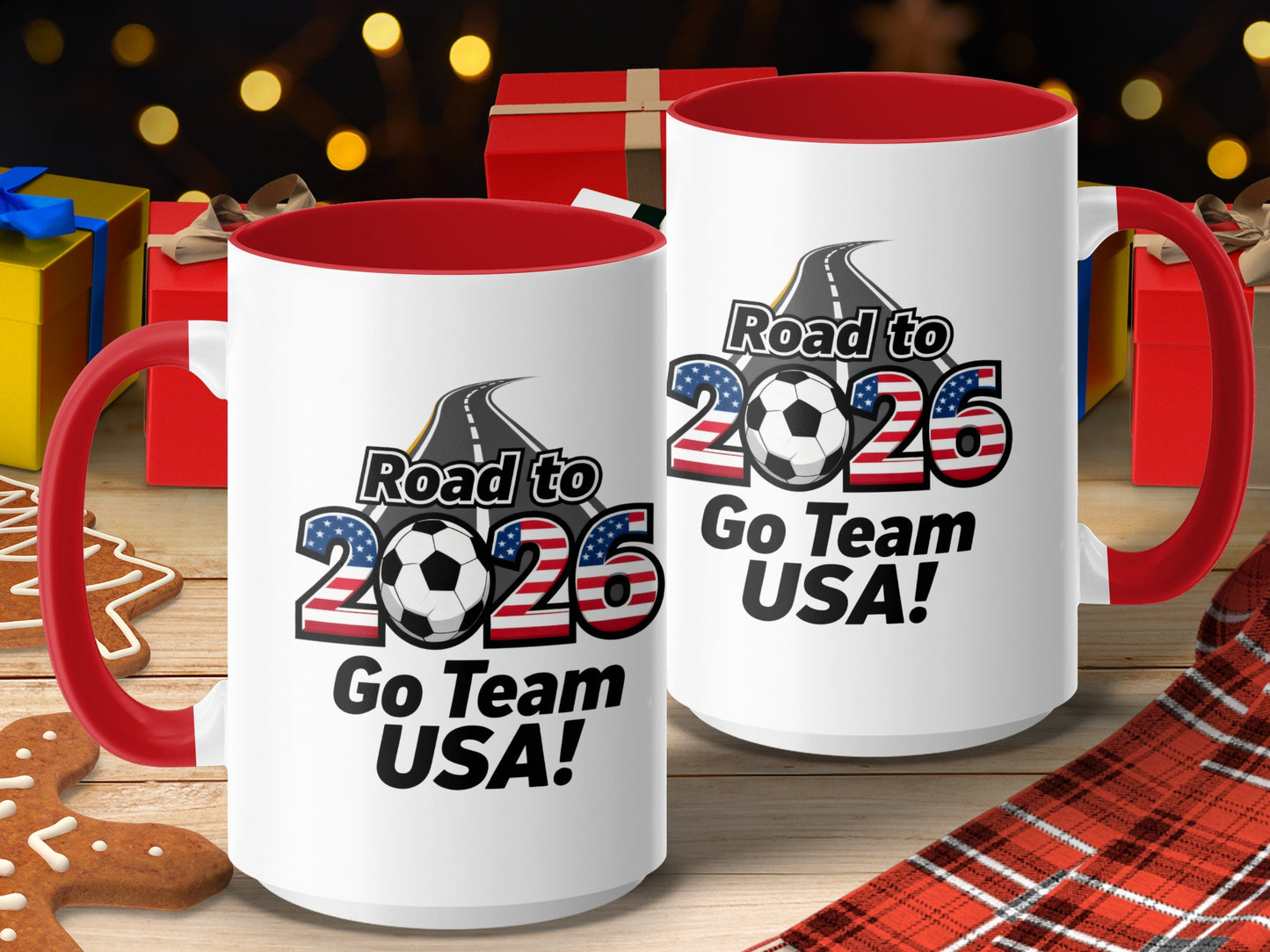 Road to 2026 Go Team USA Ceramic Mug