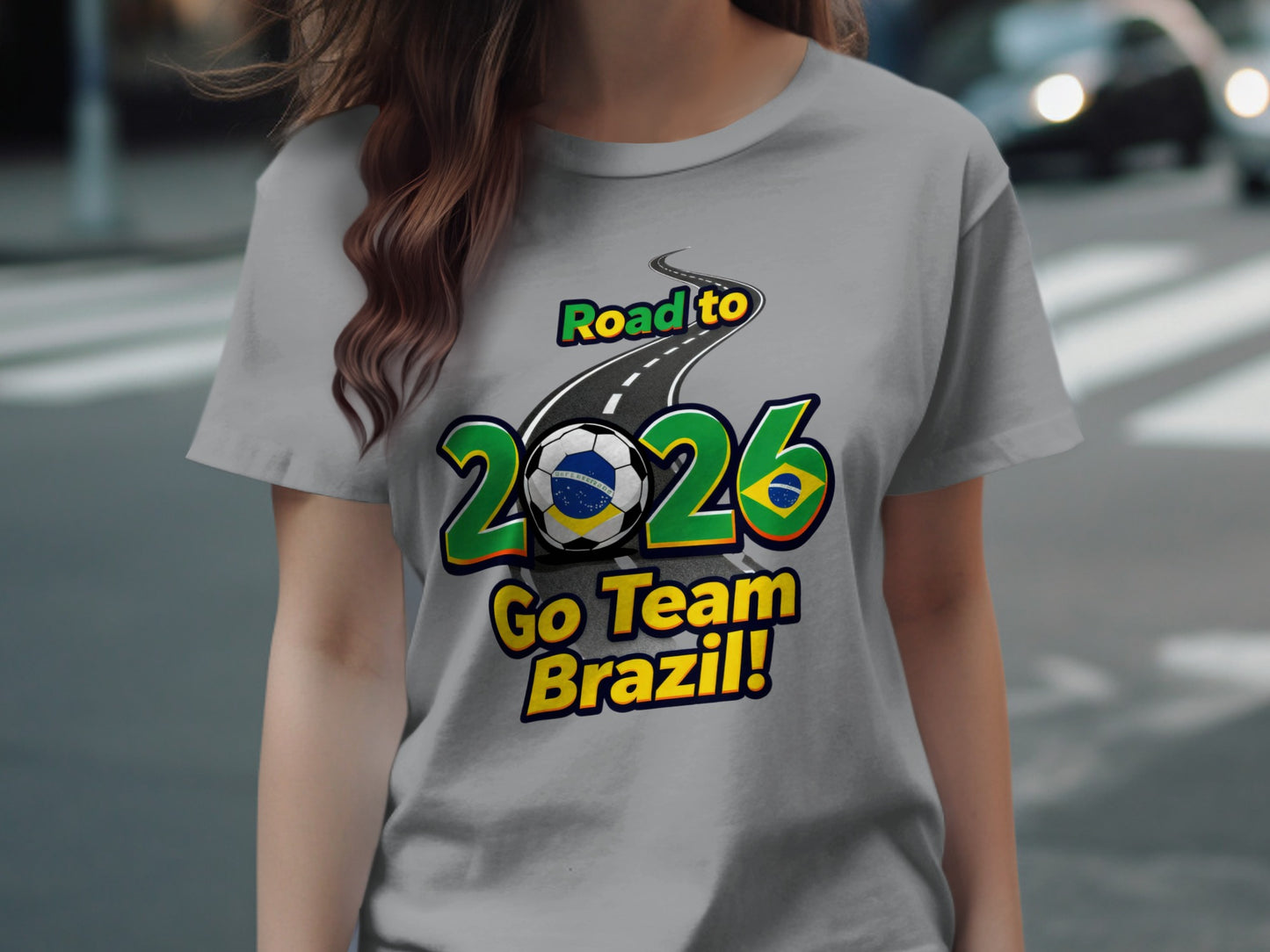 Road to 2026 Go Team Brazil T-shirt