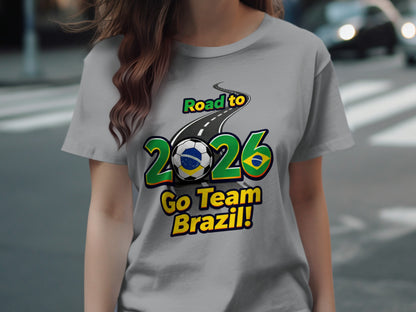 Road to 2026 Go Team Brazil T-shirt