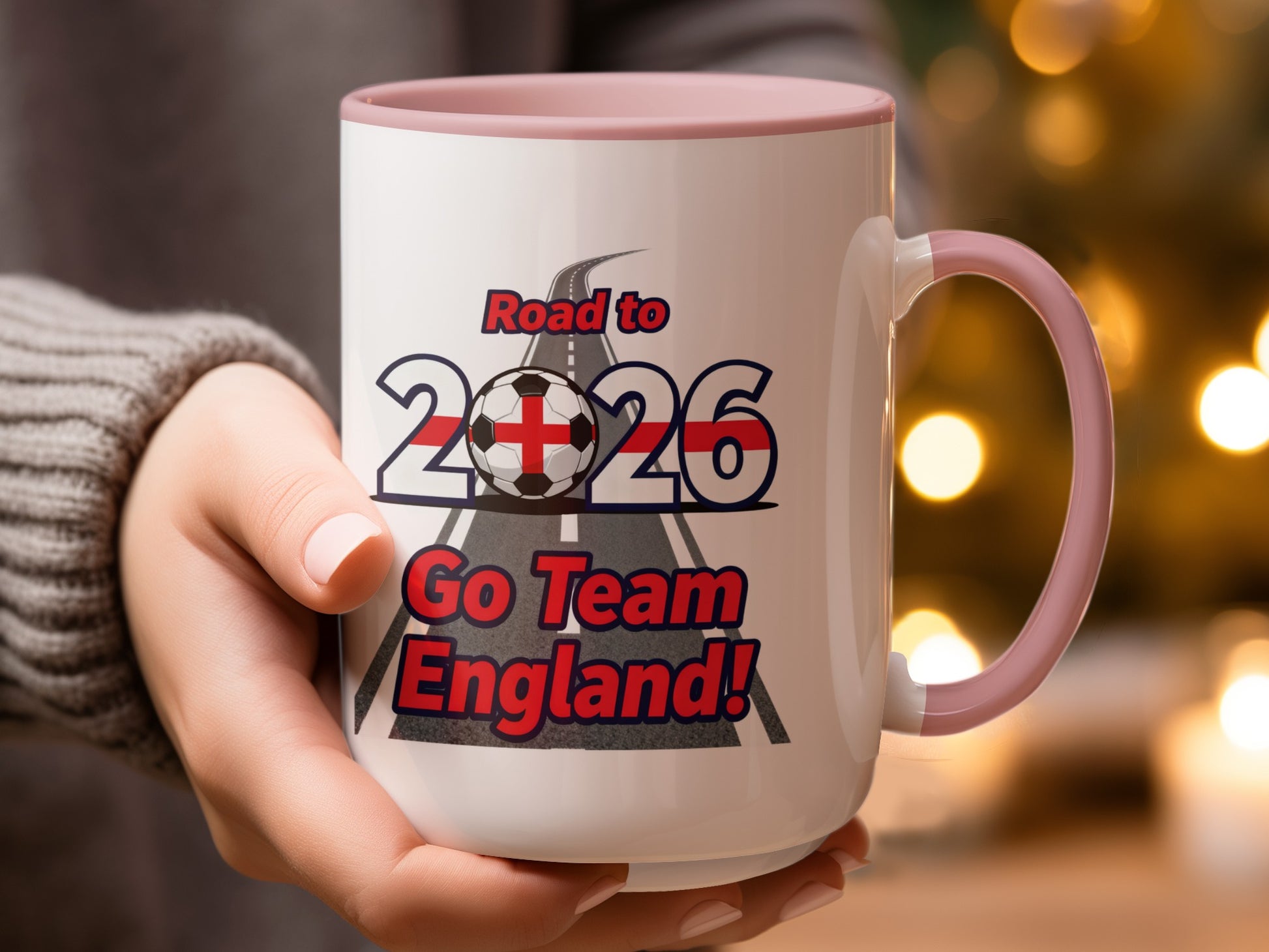 Road to 2026 Go Team England! mug product