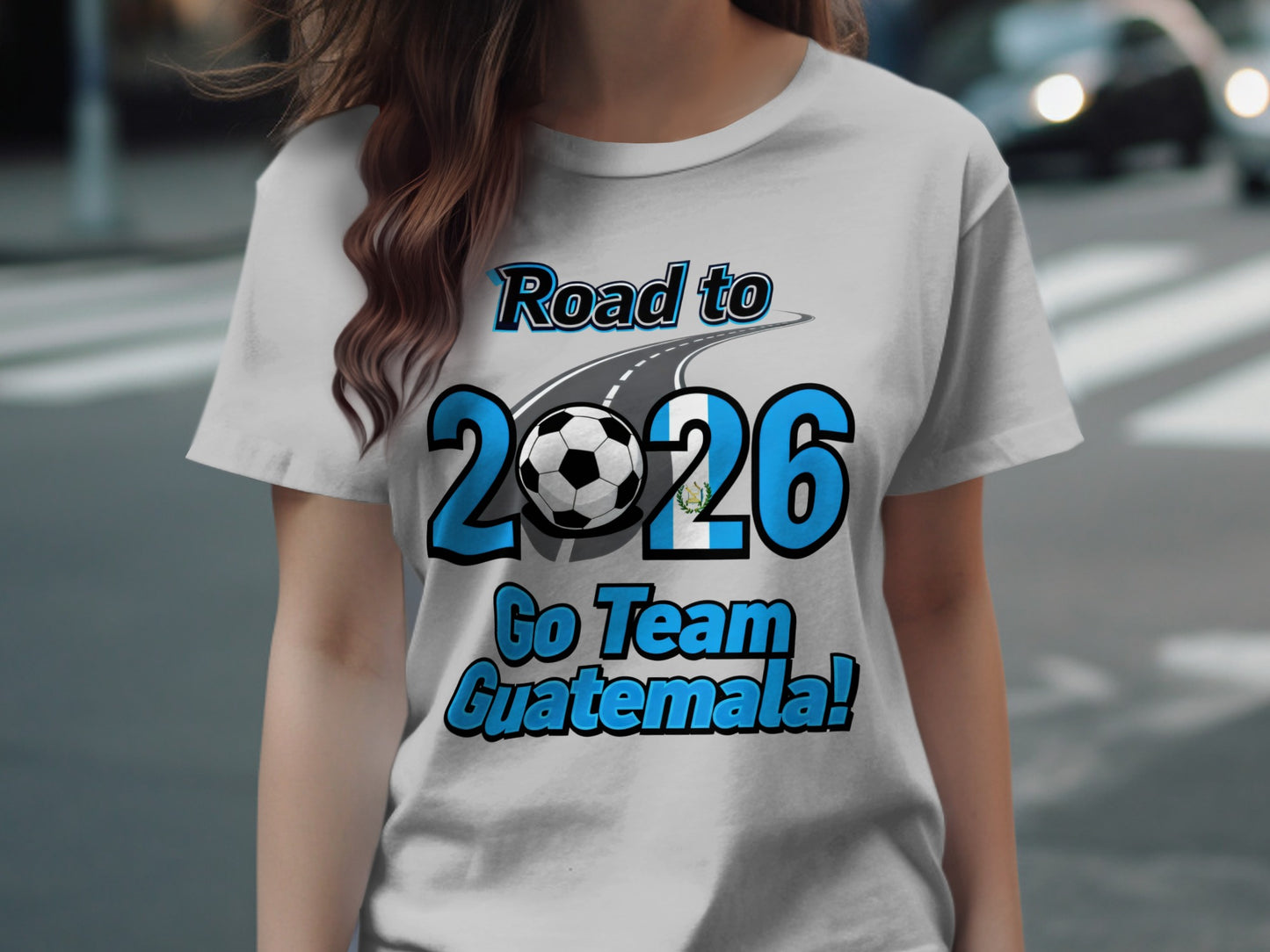 Road to 2026 Go Team Guatemala graphic t-shirt