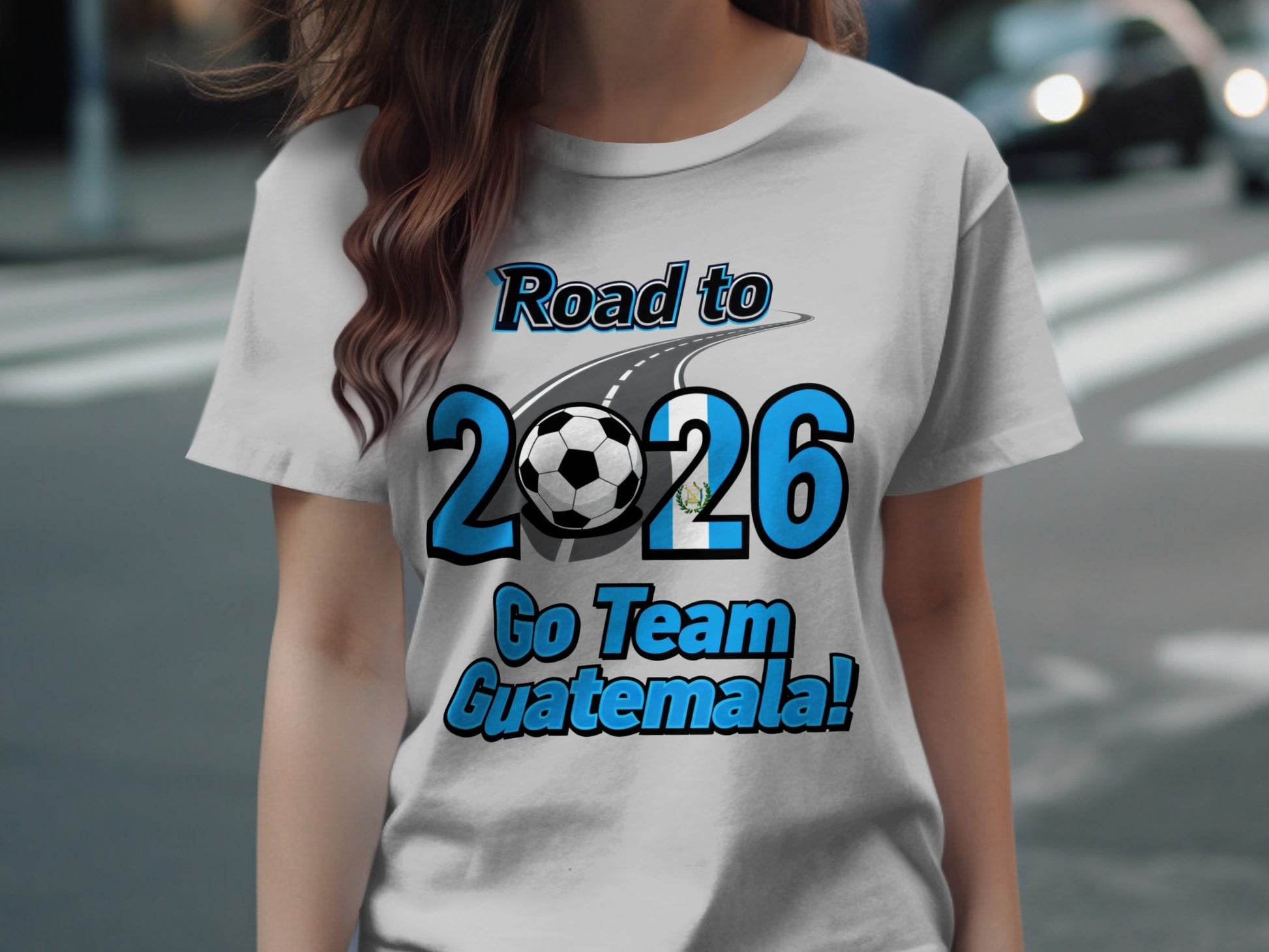 Road to 2026 Go Team Guatemala graphic t-shirt