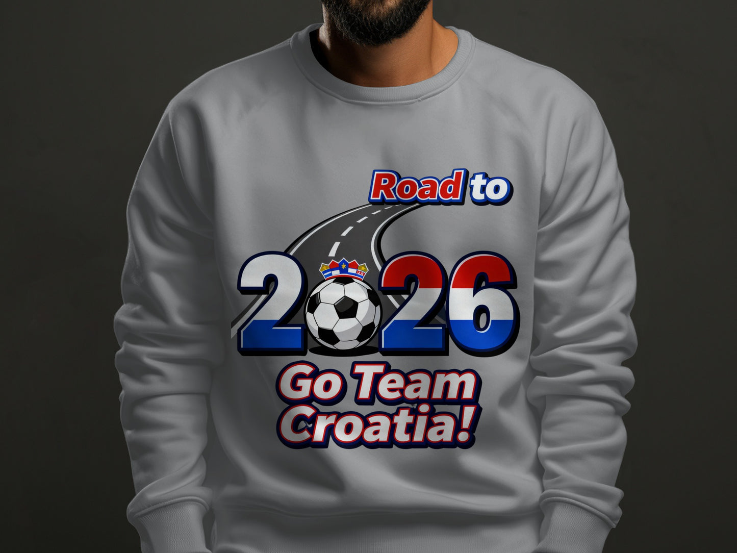 Road to 2026 Go Team Croatia sweatshirt