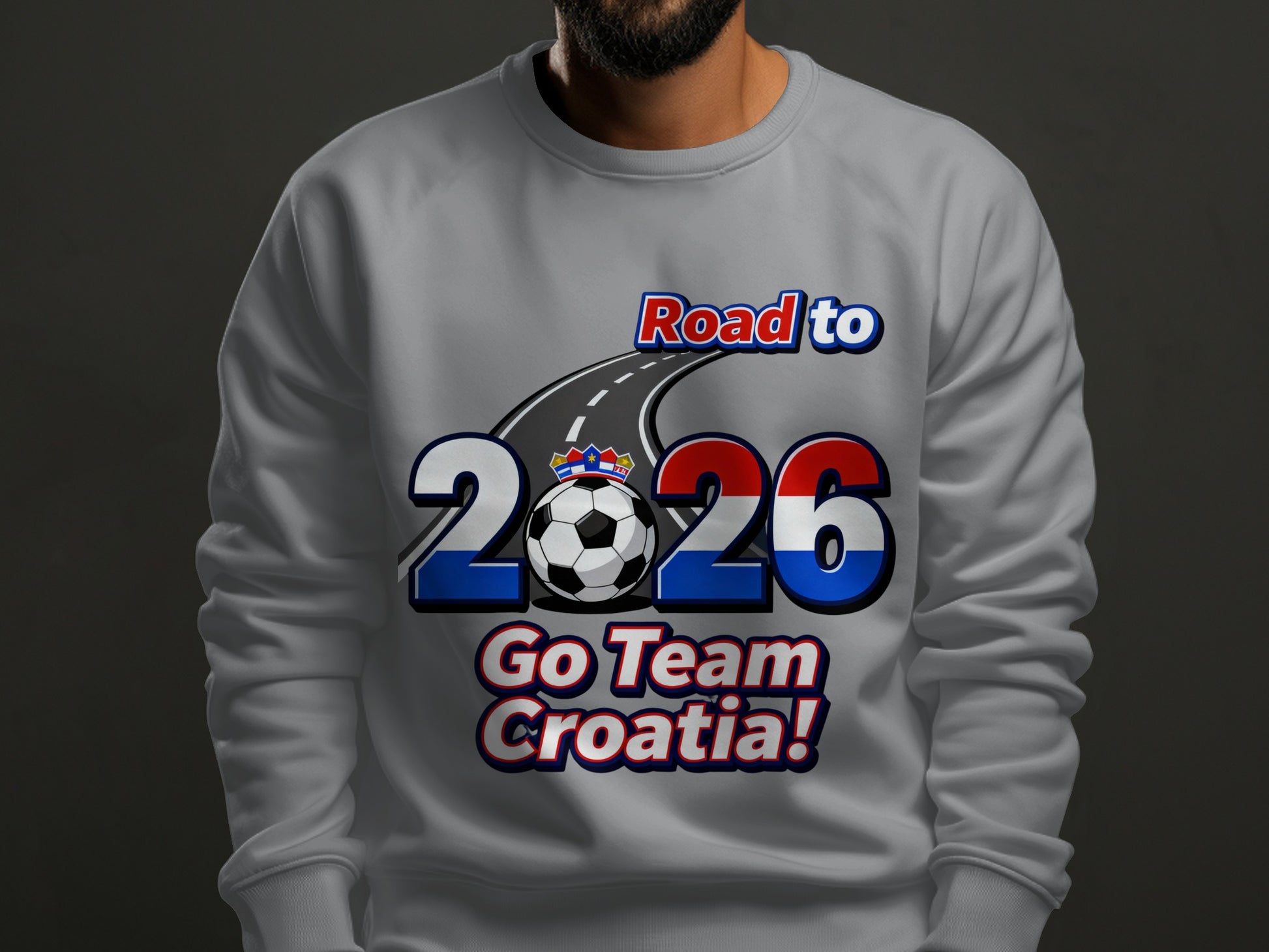 Road to 2026 Go Team Croatia sweatshirt