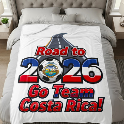 Road to 2026 Go Team Costa Rica Bedding Blanket