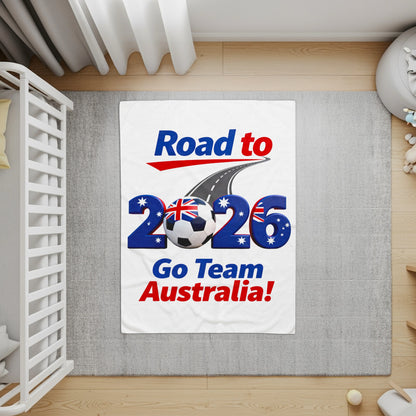 Road to 2026 Go Team Australia sports blanket