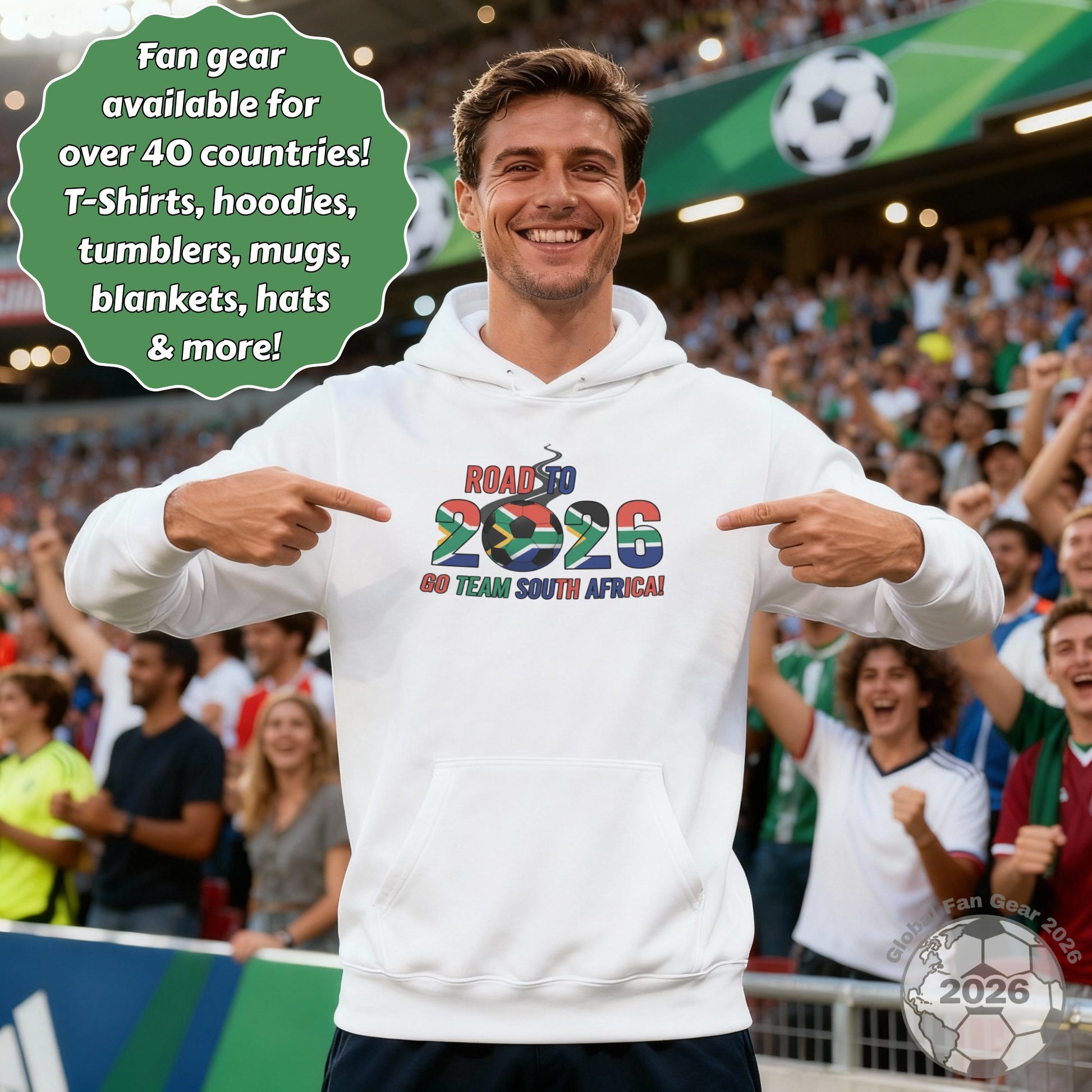 Road to 2026 Go Team South Africa hoodie