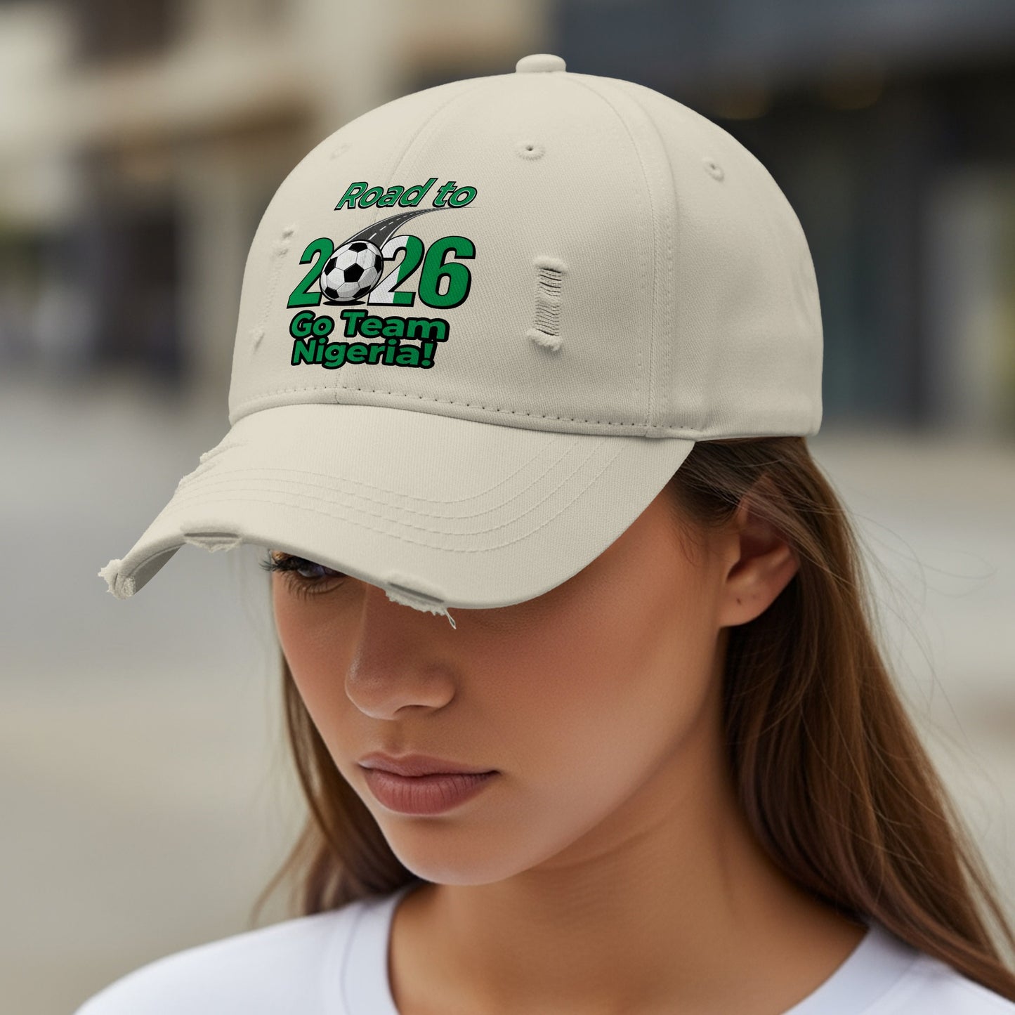 Road to 2026 Go Team Nigeria Motivational Cap