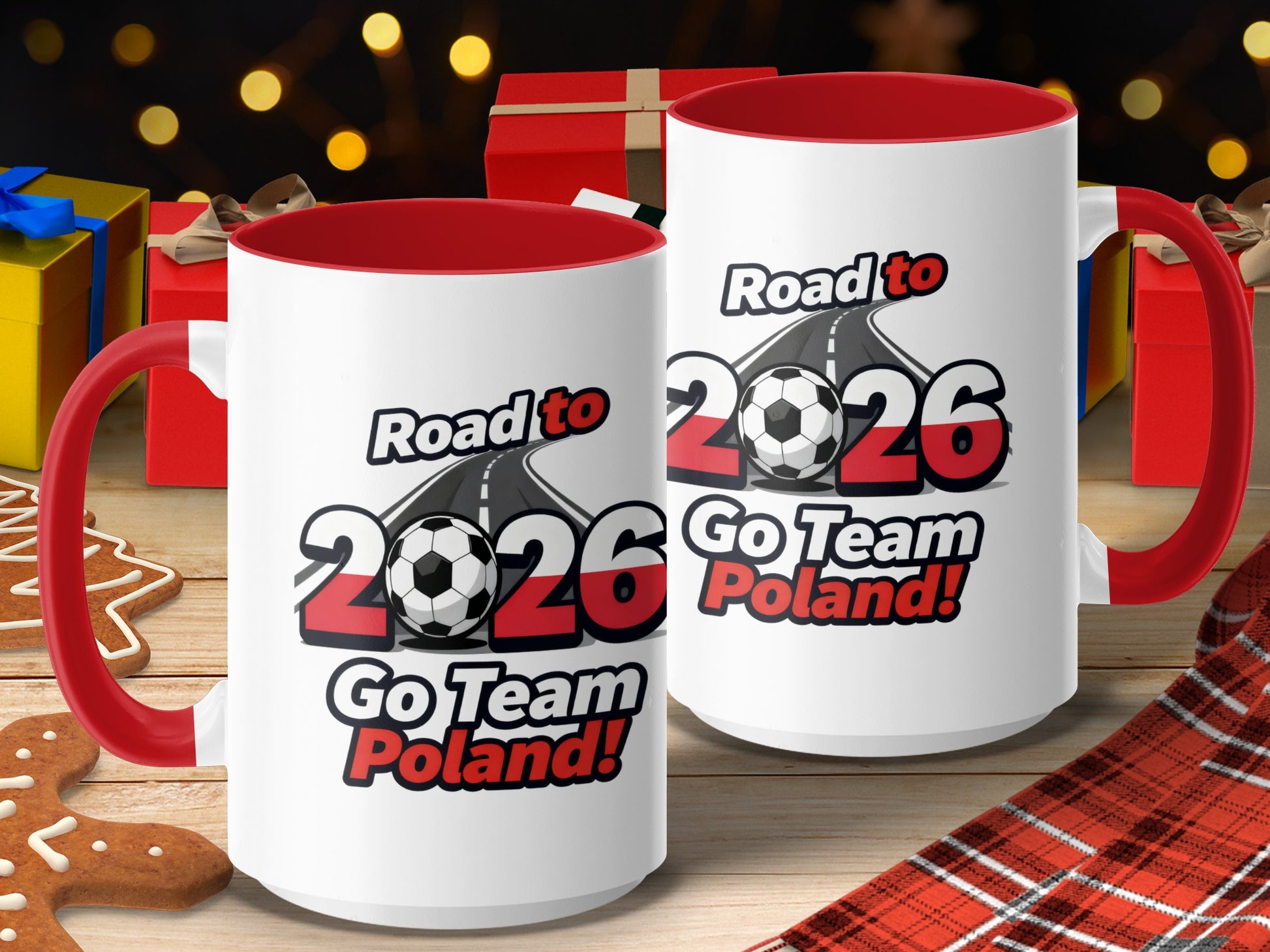 Road to 2026 Go Team Poland coffee mugs