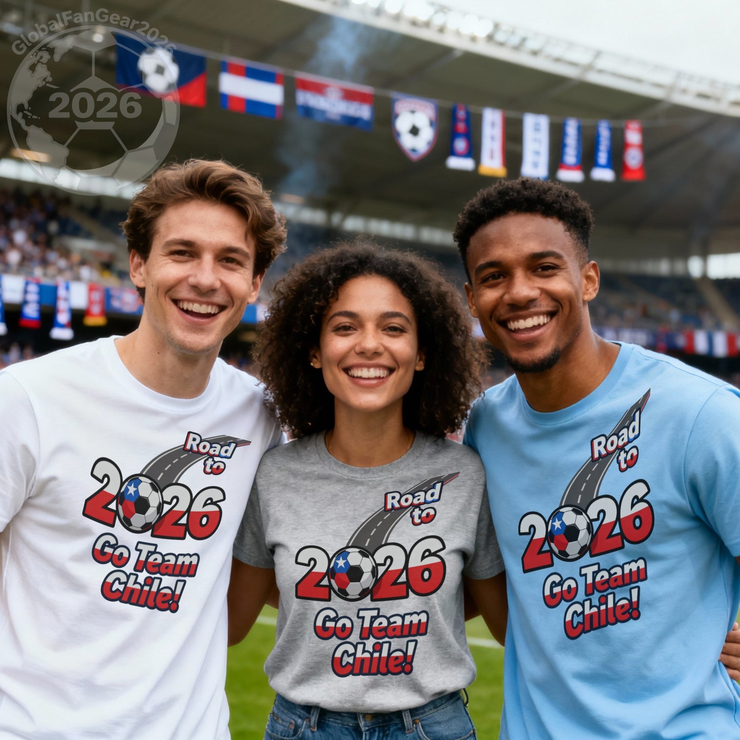 Road to 2026 Go Team Chile Fan Apparel Product