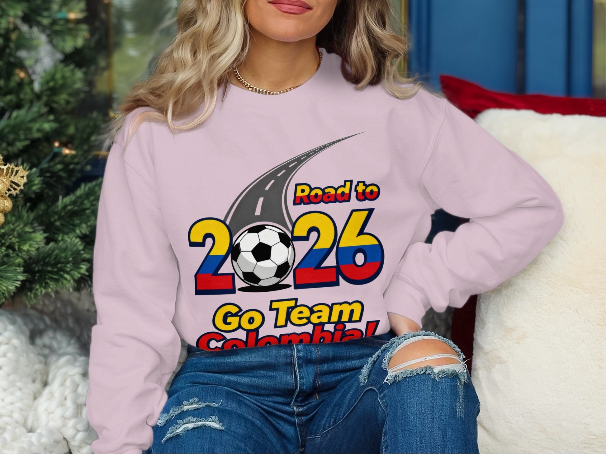 Road to 2026 Go Team Colombia Soccer Sweatshirt