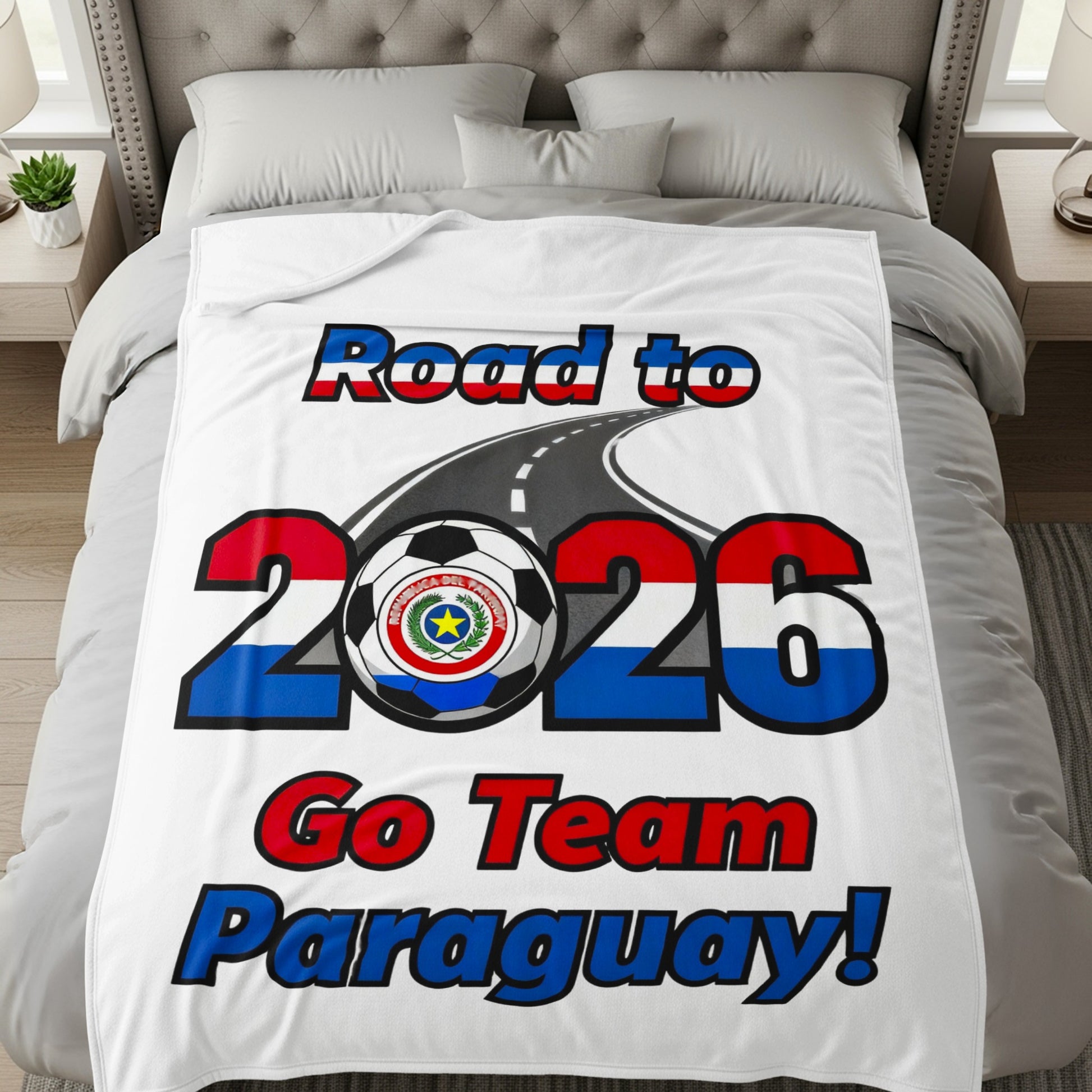 Road to 2026 Go Team Paraguay blanket