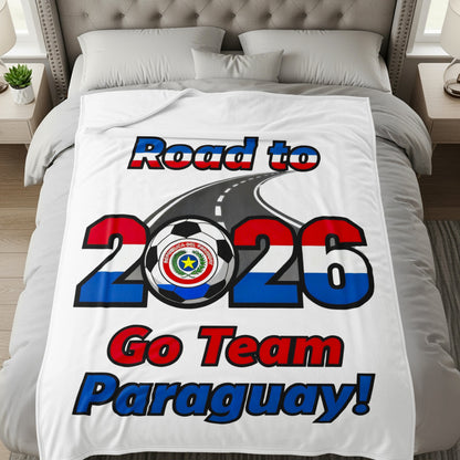 Road to 2026 Go Team Paraguay blanket