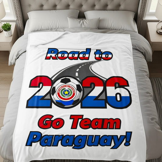 Road to 2026 Go Team Paraguay blanket