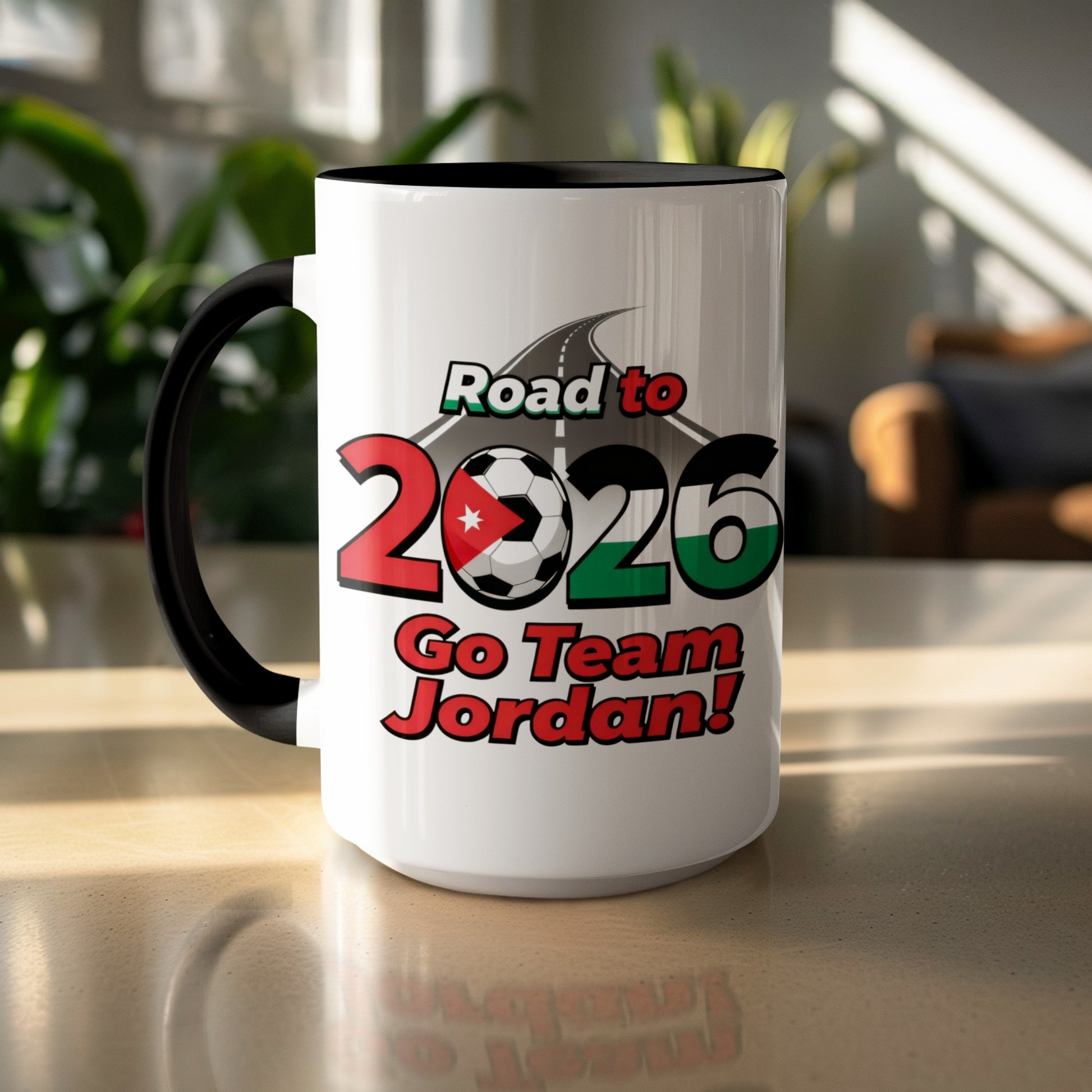 Road to 2026 Go Team Jordan mug