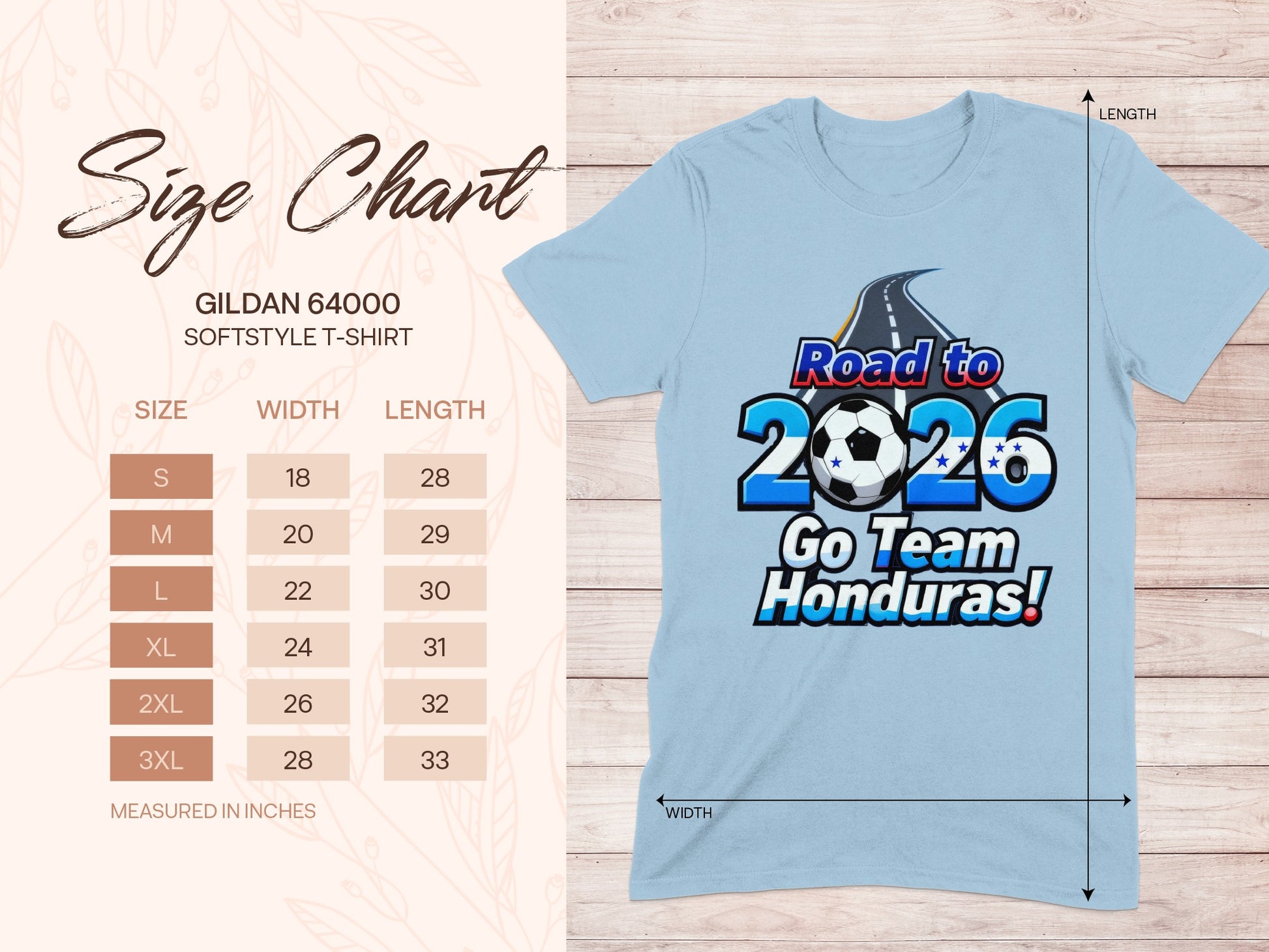 Road to 2026 Go Team Honduras T-shirt