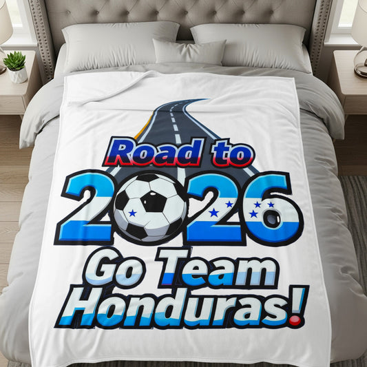 Road to 2026 Go Team Honduras bedspread