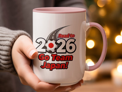 Road to 2026 Go Team Japan mug